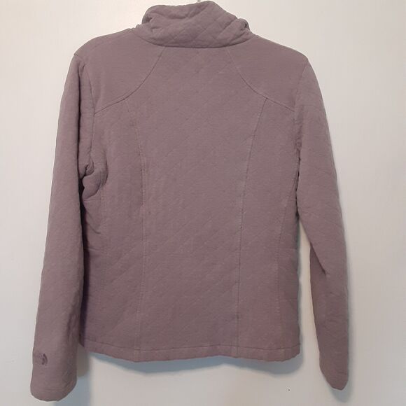 The North Face Adult Womens M Purple Full Zip Quilted Lightweight Jacket - Picture 6 of 9